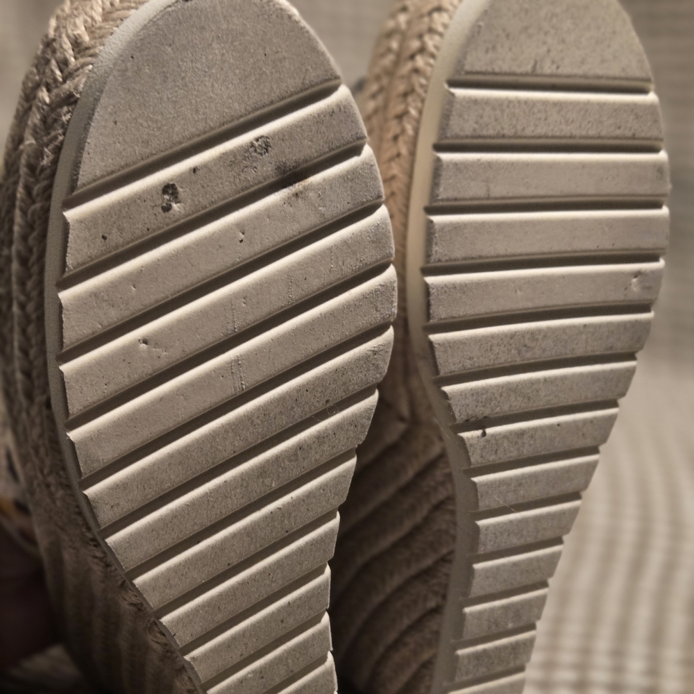 Toms Striped Wedge Espadrilles - Picture 4 of 5